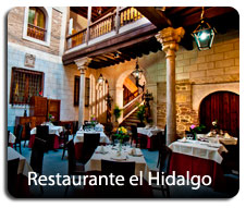 Restaurante El Hidalgo. Hotel Condes de Castilla